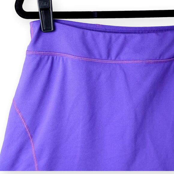 Calvin Klein Performance Purple Sports Tennis Gold Skort M - Picture 9 of 9